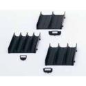 Grooved Slotted Tray,3 x 1-3/4" Anti-Static