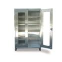 60x24x72 Stainless Clearview Shelf Cabinet,Scratch Resistant