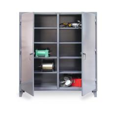 48x24x72 Double Shift Cabinet,with Shelves